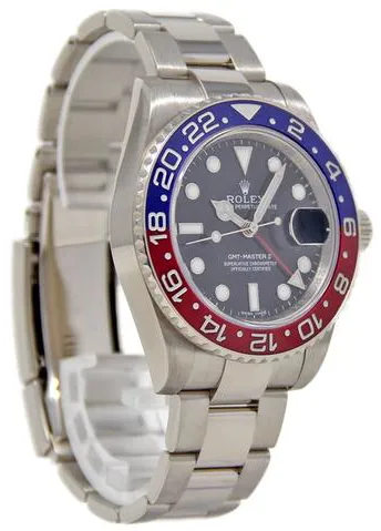 Rolex GMT-Master II 116719BLRO 40mm White gold Black 2