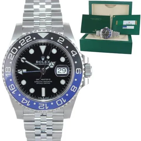 Rolex GMT-Master II 126710 40mm Ceramic Black