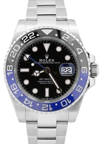 Rolex GMT-Master II 126710 40mm Stainless steel Black