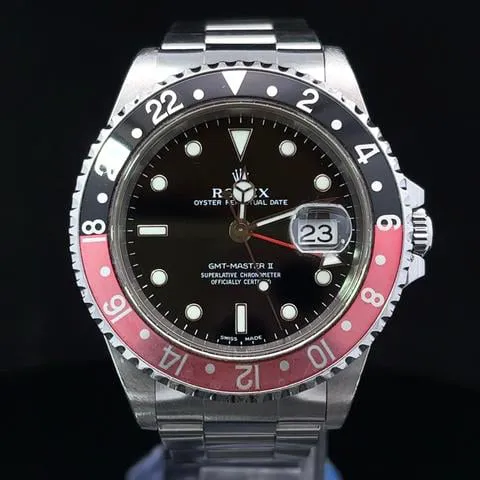 Rolex GMT-Master II 16710 40mm Stainless steel Black