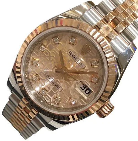 Rolex Lady-Datejust 179171G 26mm Rose gold Rose