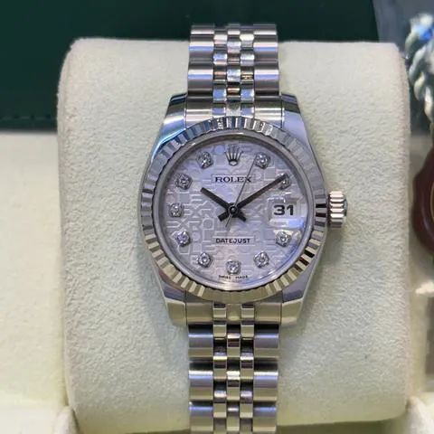 Rolex Lady-Datejust 179174 26mm Stainless steel Silver