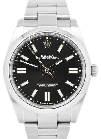 Rolex Oyster Perpetual 41 124300 41mm Stainless steel Black