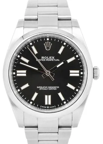 Rolex Oyster Perpetual 41 124300 41mm Stainless steel Black 6