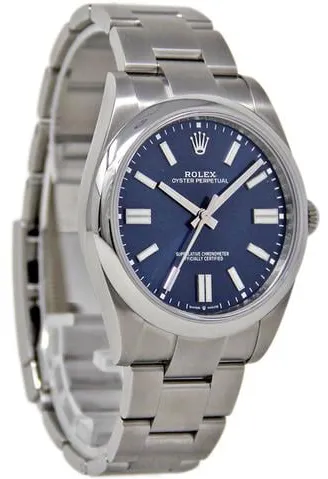 Rolex Oyster Perpetual 41 124300 41mm Stainless steel Blue 4