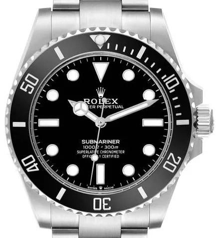 Rolex Submariner 124060 41mm Stainless steel Black