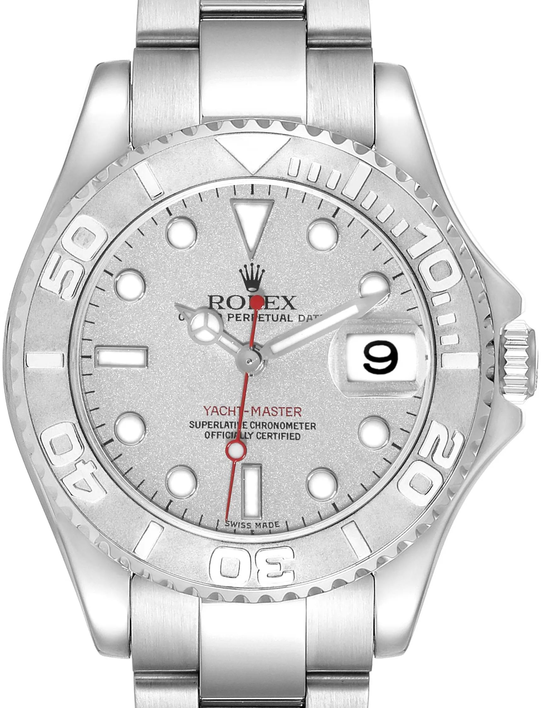 Rolex Yacht-Master 168622 35mm Stainless steel Silver