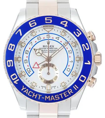 Rolex Yacht-Master II 116681 44mm Yellow gold and Stainless steel White