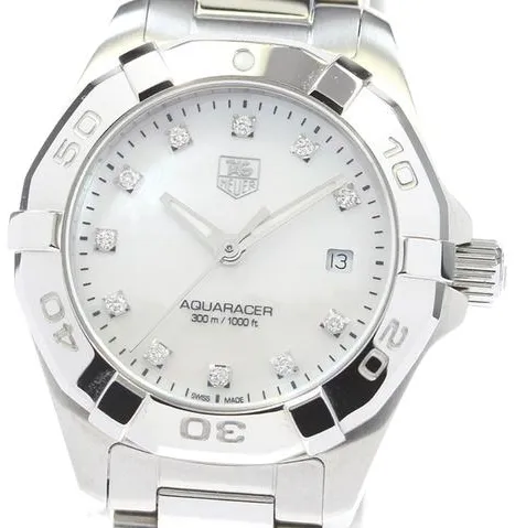 TAG Heuer Aquaracer WAY1413 28mm Stainless steel White