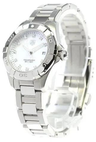 TAG Heuer Aquaracer WAY1413 28mm Stainless steel White 2