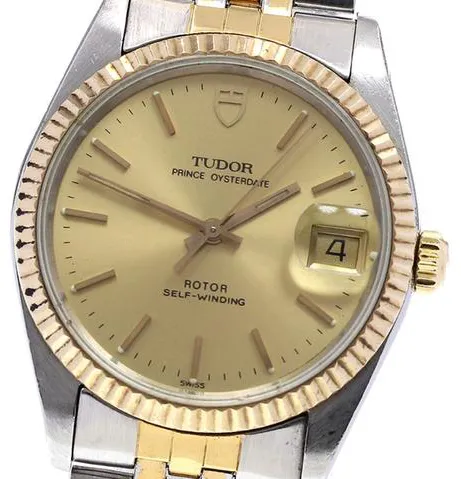 Tudor 74033 34mm Yellow gold and Stainless steel Gold