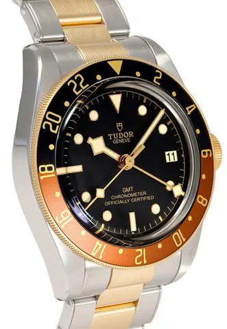 Tudor Black Bay GMT 79833MN-0001 41mm Yellow gold and Stainless steel Black 1