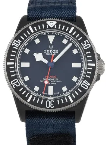 Tudor Pelagos 25707KN 42mm Carbon fiber Blue