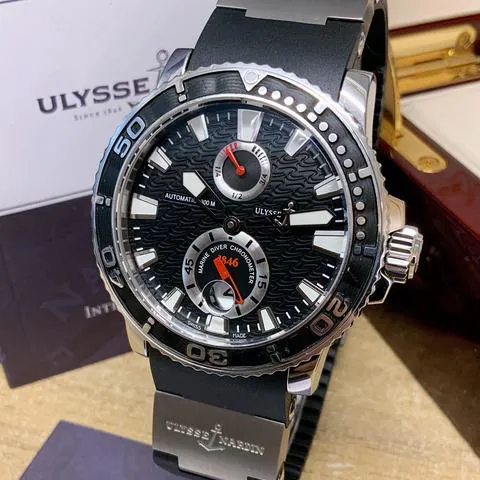 Ulysse Nardin Maxi Marine Diver 263-33-3/82 43mm Stainless steel Black