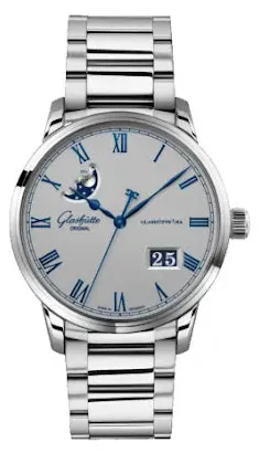 Glashütte Senator 1-36-24-02-02-71 40mm Stainless steel Gray