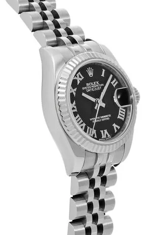 Rolex Lady-Datejust 179174 26mm Stainless steel Black 2