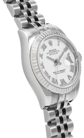 Rolex Lady-Datejust 179174 26mm Stainless steel White 2