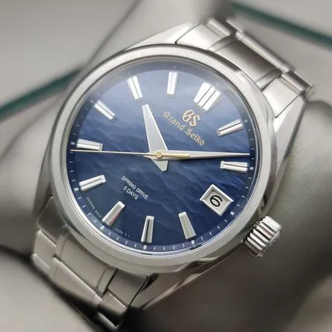 Grand Seiko Spring Drive SLGA007 40mm Stainless steel Blue