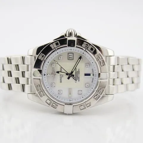 Breitling Galactic A71356 32mm Stainless steel Mother-of-pearl 1