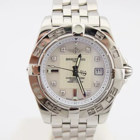 Breitling Galactic A71356 32mm Stainless steel Mother-of-pearl 3