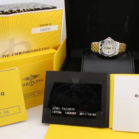 Breitling Galactic A71356 32mm Stainless steel Mother-of-pearl 11