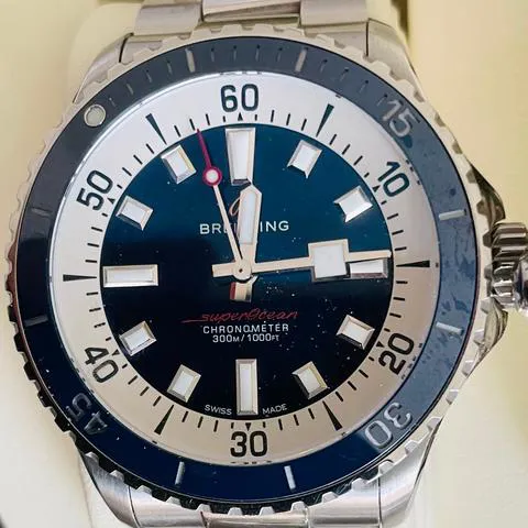 Breitling Superocean A17375E71C1A1 42mm Stainless steel Blue