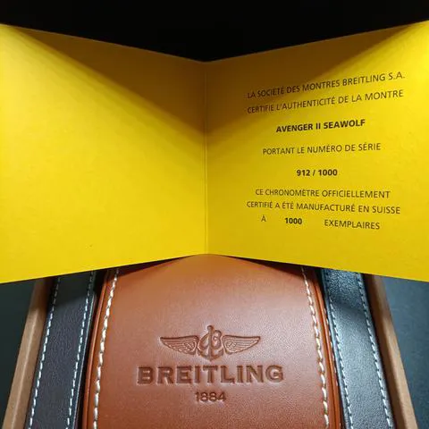 Breitling Avenger II Seawolf M17331E2/I530 45mm Stainless steel Yellow 4