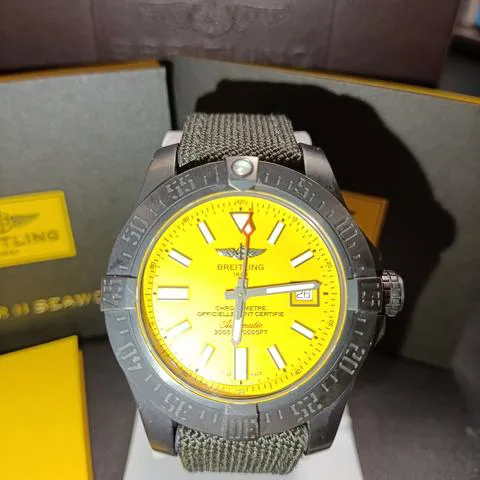 Breitling Avenger II Seawolf M17331E2/I530 45mm Stainless steel Yellow 17