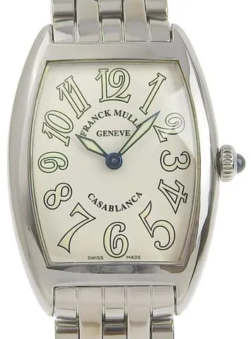 Franck Muller Cintree Curvex 1752QZ 1752QZ 1.4mm Stainless steel White