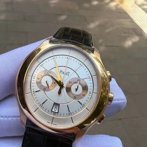 Piaget Gouverneur G0A37112 43mm Rose gold Silver 2