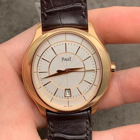 Piaget Gouverneur G0A37110 43mm Rose gold Silver 1