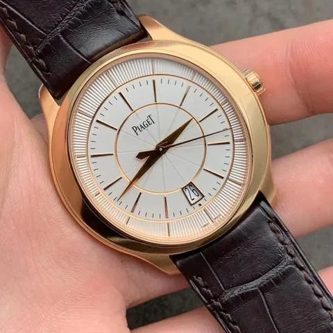 Piaget Gouverneur G0A37110 43mm Rose gold Silver 2