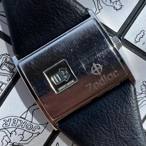 Zodiac 44mm Stainless steel Silver