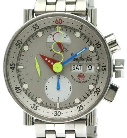 Alain Silberstein LWO 5100 40mm Stainless steel Gray