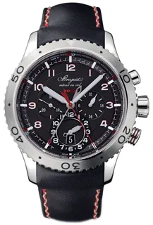 Breguet Type XXII 3880ST/H2/3XV Stainless steel Black