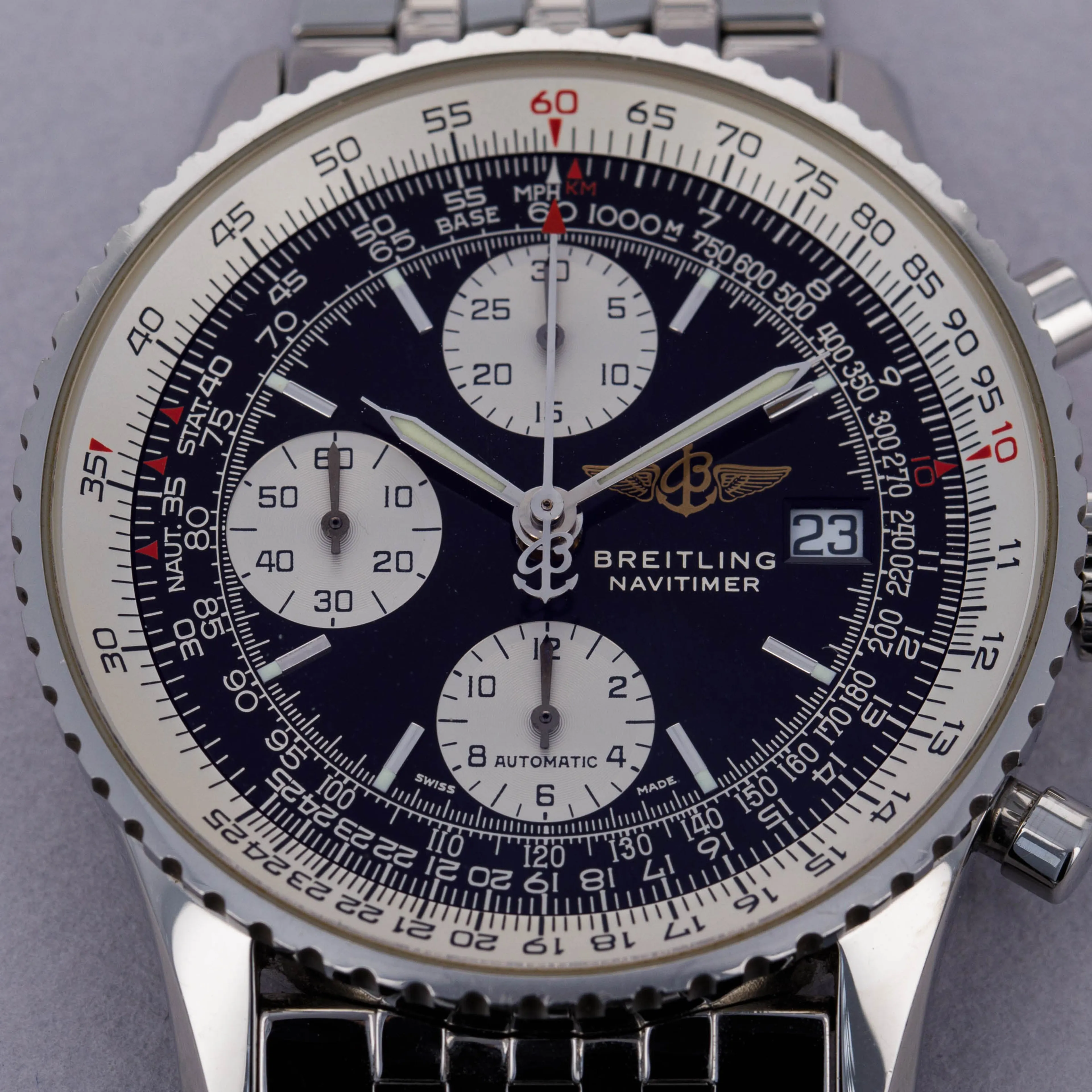 Breitling Navitimer A13322 41.5mm Stainless steel Black 11