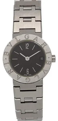 Bulgari Bulgari BB23SS 23mm Stainless steel Black