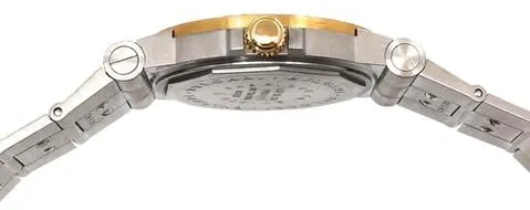 Bulgari Diagono LCV35SG 36mm Yellow gold and Stainless steel Black 5