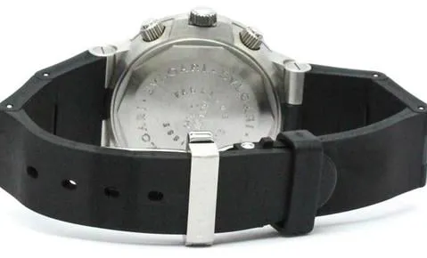 Bulgari Diagono SCB38S 38mm Stainless steel Black 4