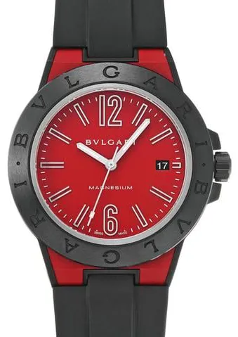 Bulgari Diagono DG41C9SMCVD/SP 41mm Magnesium Red