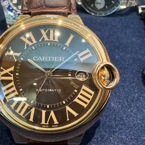 Cartier Ballon Bleu 42mm W6920037 42mm Rose gold Brown