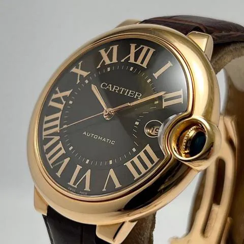 Cartier Ballon Bleu 42mm W6920037 42mm Rose gold Brown 3