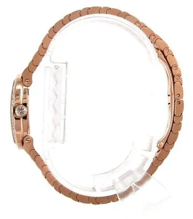 Cartier Mini Baignoire WB520026 19mm Rose gold Silver 2