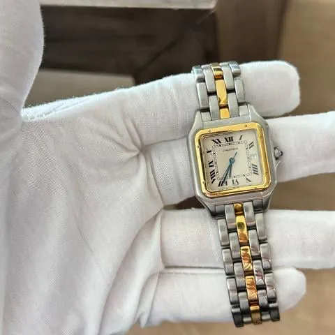 Cartier Panthère 187957 29mm Yellow gold and Stainless steel White