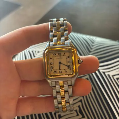 Cartier Panthère 187957 29mm Yellow gold and Stainless steel White 5