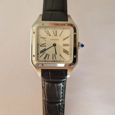 Cartier Santos Dumont WSSA0022 43.5mm Stainless steel Silver 2