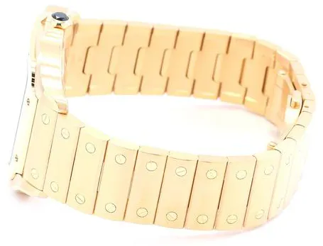 Cartier Santos WGSA0029 Yellow gold Silver 3