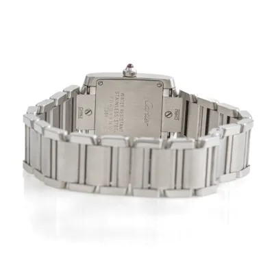 Cartier Tank Française W51028Q3/2384 25mm Stainless steel Rose 6