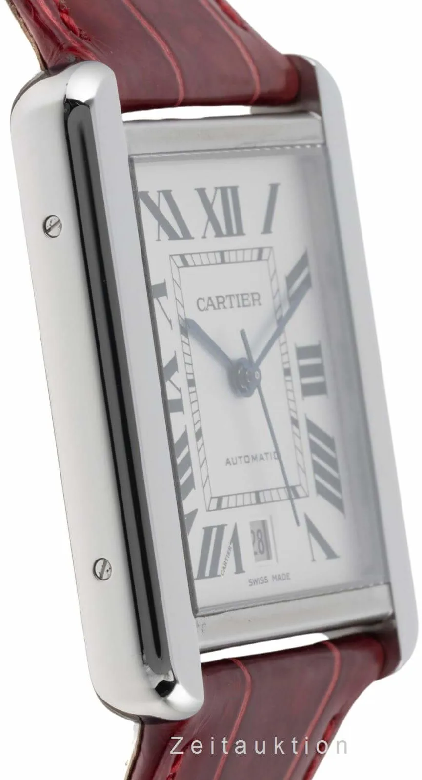 Cartier Tank W5200027 31mm Stainless steel Silver 6