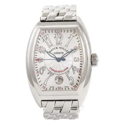 Franck Muller Conquistador 8005 H SC 40mm Stainless steel Silver